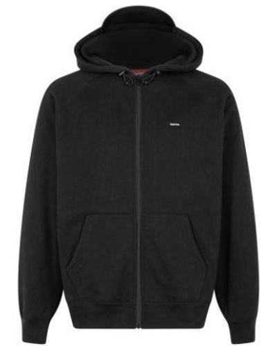 Supreme Brim Zip Up Hooded Sweatshirt "fw 22" - Black