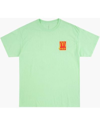 Travis Scott Action Figure Series T-shirt "mint" - Green