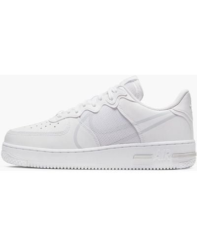 Nike Air Force 1 Low React "white" Shoes