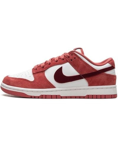 Nike Dunk Low "valentine's Day" Shoes - Red