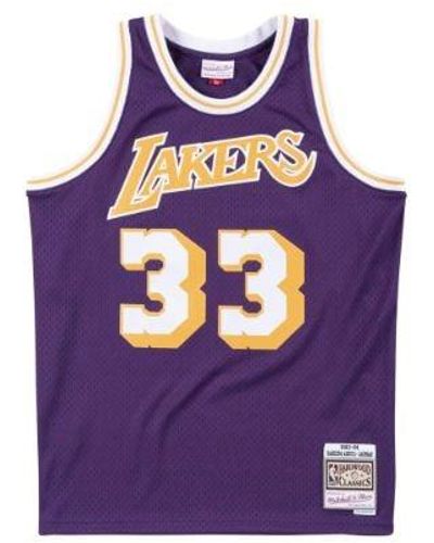 Mitchell & Ness Swingman Jersey "nba Lakers 83 Kareem Abdul-jabbar" - Black