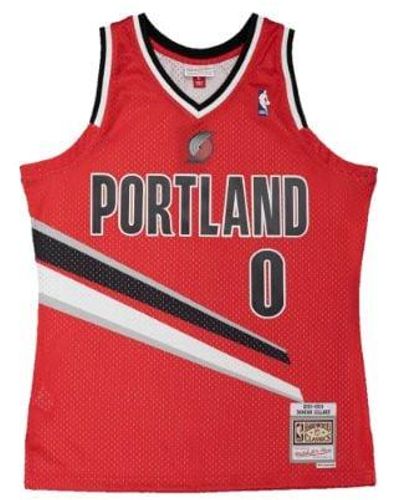 Mitchell & Ness Alternate Jersey "nba Portland Trail Blazers 2012 Damian Lillard" - Red