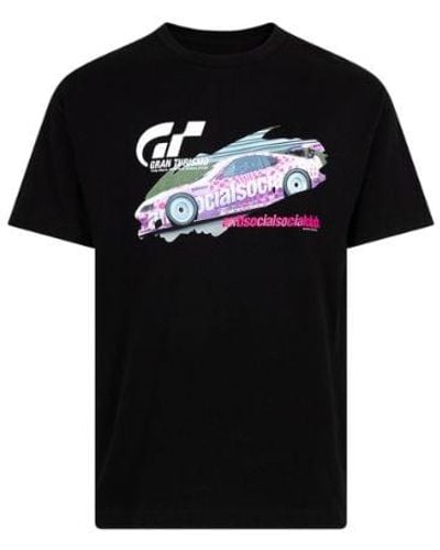 ANTI SOCIAL SOCIAL CLUB Gran Turismo X Assc Gt500 T-shirt "members Only" - Black
