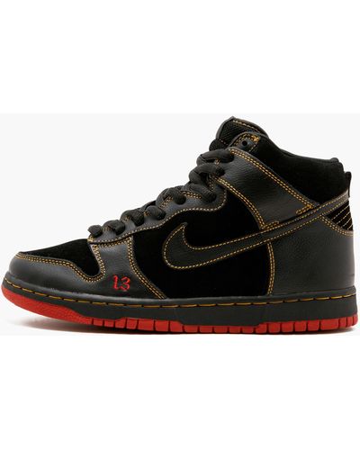 Nike Dunk High Pro Sb "unlucky" Shoes - Black