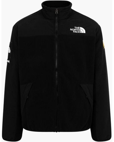 Supreme Tnf Rtg Fleece Jacket "ss 20" - Black