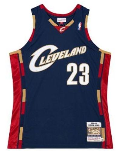 Mitchell & Ness Authentic Jersey "nba Cleveland Cavaliers 08 Lebron James" - Black