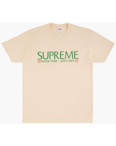 Supreme Nuova York T-shirt "fw 20" - Multicolor