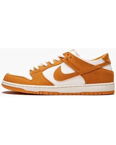 Nike Sb Zoom Dunk Low Pro "circuit Orange" Shoes