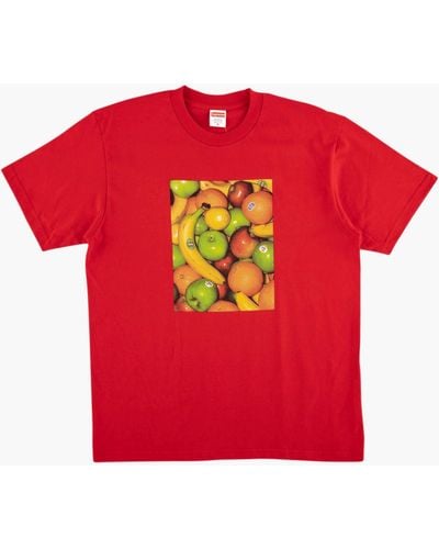 Supreme Fruit T-shirt "ss 19" - Red