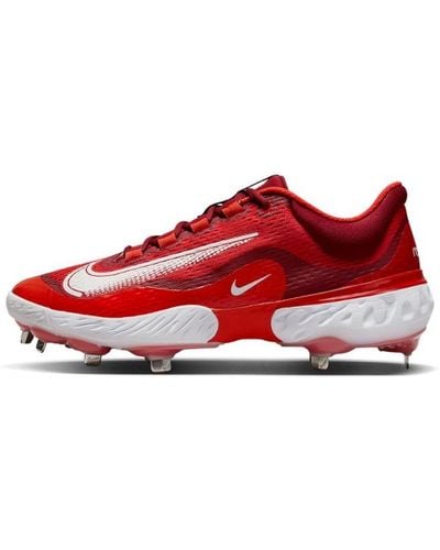 Nike Alpha Huarache Elite 4 Low "varsity Red" Shoes