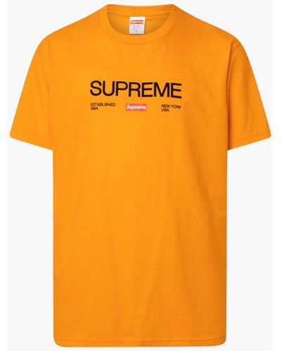 Supreme Est 1994 T-shirt "fw 21" - Orange