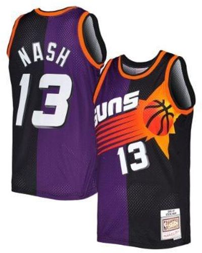 Mitchell & Ness Split Swingman Jersey "nba Phoenix Suns 1996 Steve Nash" - Black