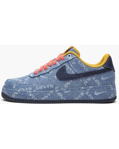 Nike Air Force 1 Low "levi's Denim" Shoes - Blue