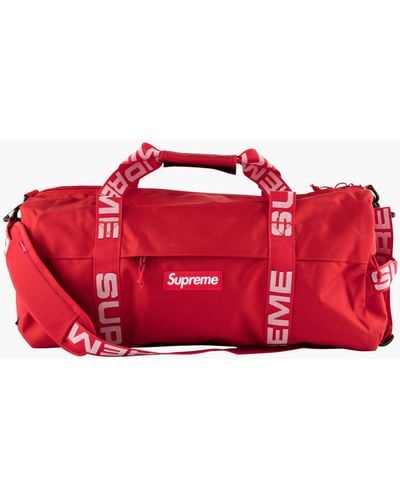 Supreme Large Duffle Bag "ss 18" - Red