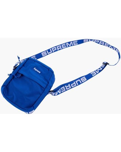 Supreme Shoulder Bag "ss 18" - Blue