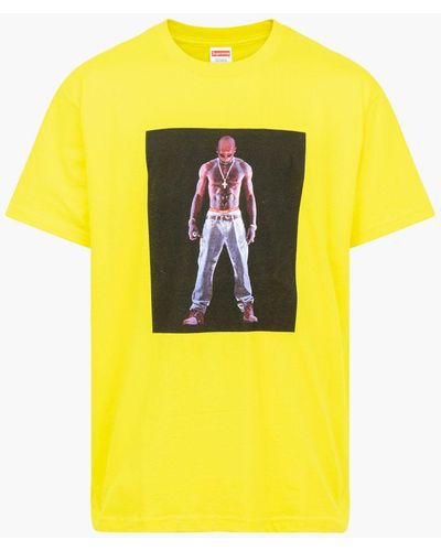 Supreme Tupac Hologram T-shirt "ss 20" - Yellow