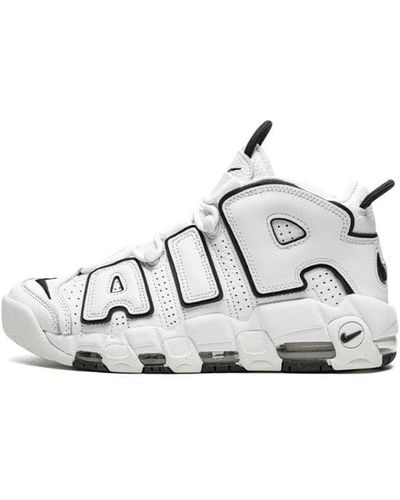 Nike Air More Uptempo Mns "white / Black" Shoes
