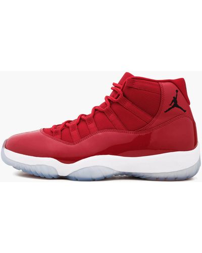 Nike Air 11 Retro "win Like 96" Shoes - Red