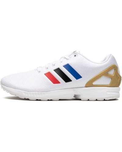 adidas Zx Flux "red White Blue" Shoes - Black