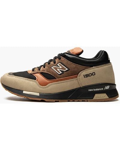 New Balance Made In Uk 1500 "black / Tan / Brown" Shoes