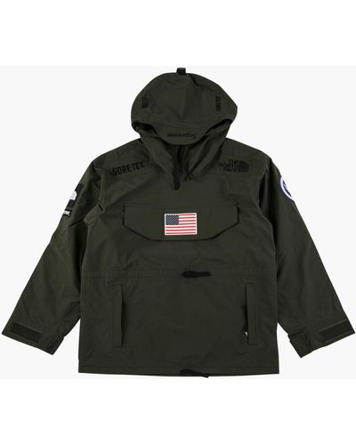 Supreme Tnf Expedition Pullover "trans Antarctic" - Green