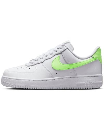 Nike Air Force 1 '07 "lime Green" Shoes - Black