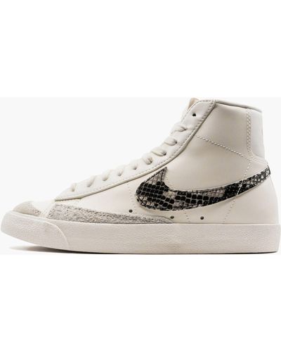 Nike Blazer Mid '77 Vntg "sail / Snakeskin" Shoes - White