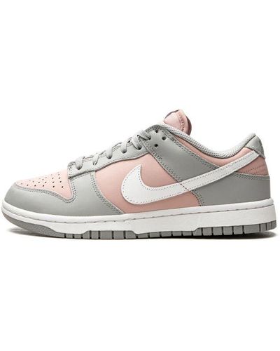 Nike Dunk Lo Mns "soft Grey / Pink" Shoes - Black