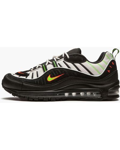 Nike Air Max 98 "highlighter" Shoes - Black