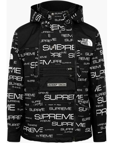 Supreme Tnf Steep Tech Apogee Jacket "fw 21" - Black
