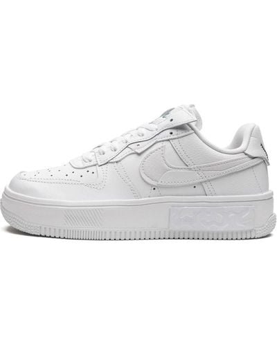 Nike Air Force 1 Fontanka Mns "white / Iridescent" Shoes - Black