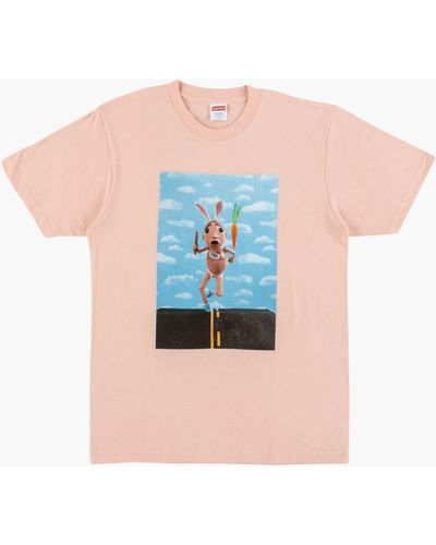 Supreme Mike Hill Runner T-shirt "ss 2017" - Pink