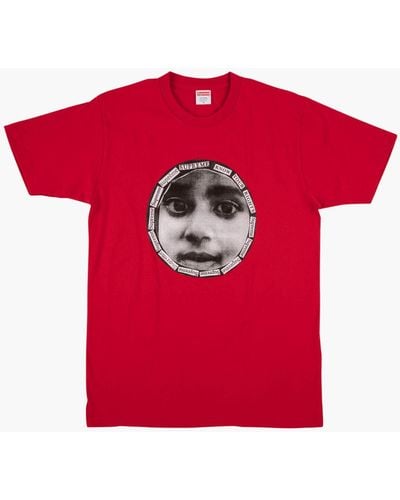 Supreme Know Your Rights T-shirt "ss 17" - Red
