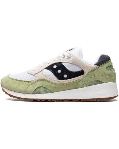 Saucony Shadow 6000 "white / Mint / Navy" Shoes - Black