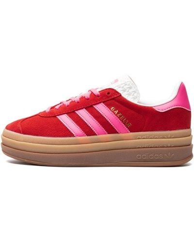 adidas Gazelle Bold "collegiate Red Lucid Pink" Shoes