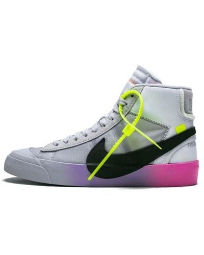 NIKE X OFF-WHITE The 10: Blazer Mid "queen" Shoes - Black