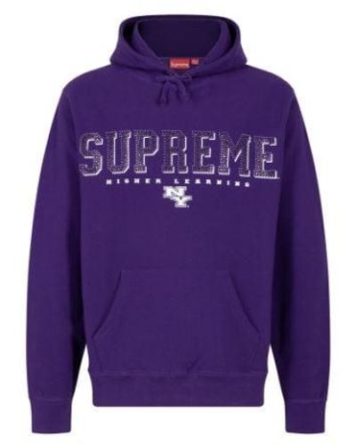 Supreme Gems Hoodie "ss 20" - Purple
