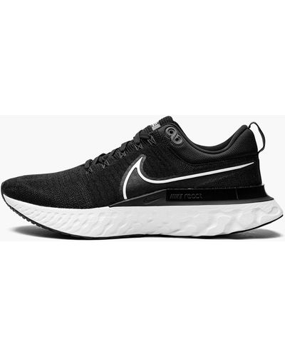 Nike React Infinity Run Flyknit 2 Shoes - Black