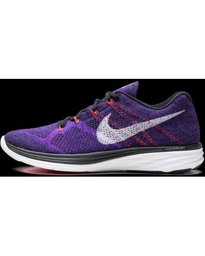 Nike Flyknit Lunar3 "vivid Purple" Shoes