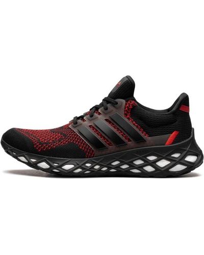 adidas Ultra Boost Web Dna "core Black Vivid Red" Shoes