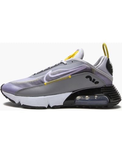 Nike Air Max 2090 "wolf Gray / Yellow" Shoes - Purple