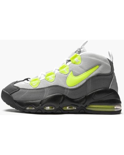 Nike Air Max Uptempo '95 Qs "neon" Shoes - Gray
