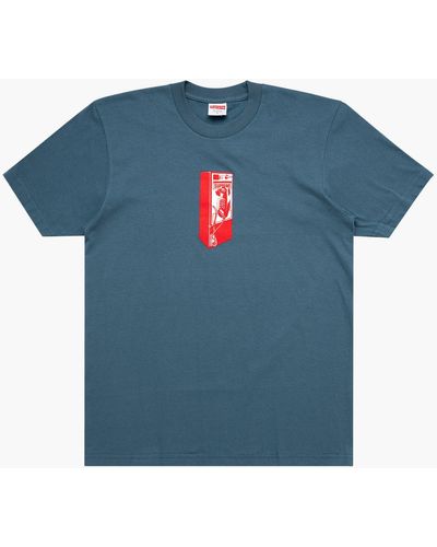 Supreme Payphone T-shirt "fw 18" - Blue
