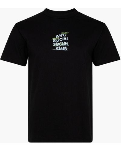 ANTI SOCIAL SOCIAL CLUB Retired T-shirt "members Only" - Black