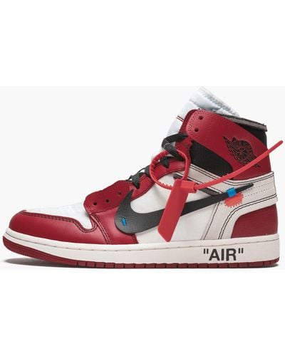 Nike The 10: Air 1 "off-white - Red