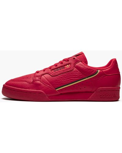 adidas Continental 80 "scarlet" Shoes - Red