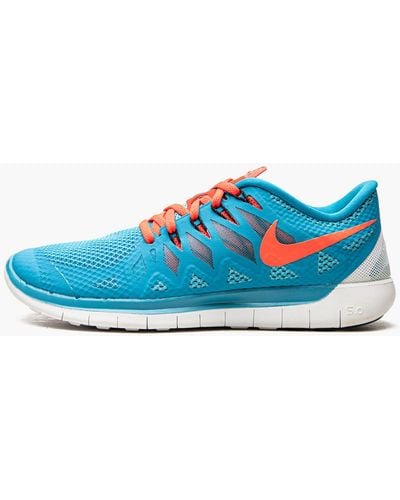 Nike Free 5.0 Shoes - Blue