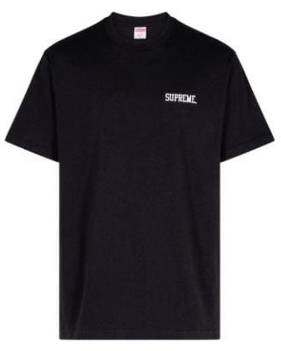 Supreme Fighter T-shirt "fw23" - Black
