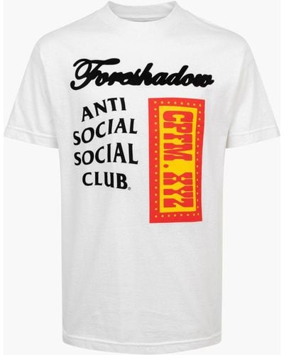 ANTI SOCIAL SOCIAL CLUB Cpfm X Assc Tee - White