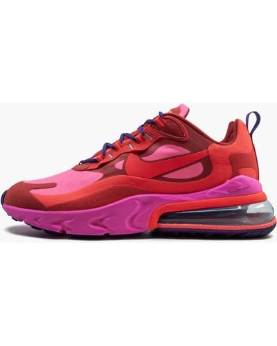 Nike Air Max 270 React "electronic Music" Shoes - Red